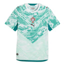 Camisola Alternativa Verde Água Portugal 2026