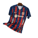 CAMISOLA DO BARCELONA 25/26 EDIÇÃO ESPECIAL VERMELHO E AZUL