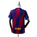 CAMISOLA DO BARCELONA 25/26 VERMELHO E AZUL
