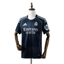 CAMISOLA DO REAL MADRID 25/26 PRETO E BRANCO